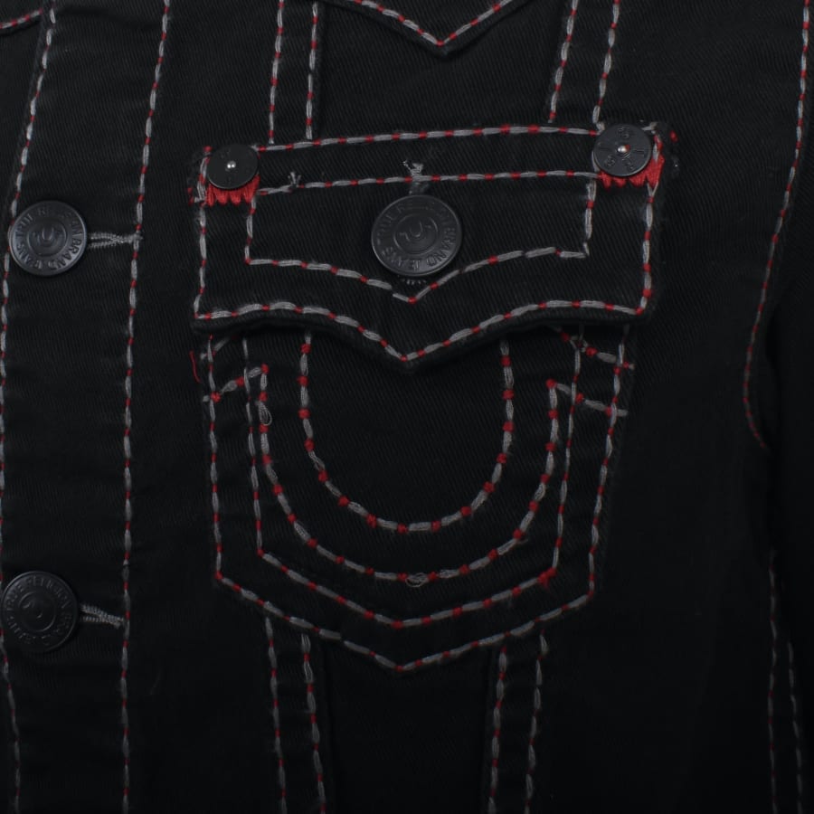 Red true religion jean jacket hotsell
